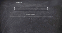 Desktop Screenshot of biglinks.me